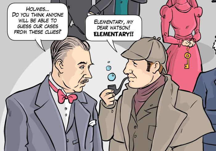 "Elementary, My Dear Watson!", gallery show
