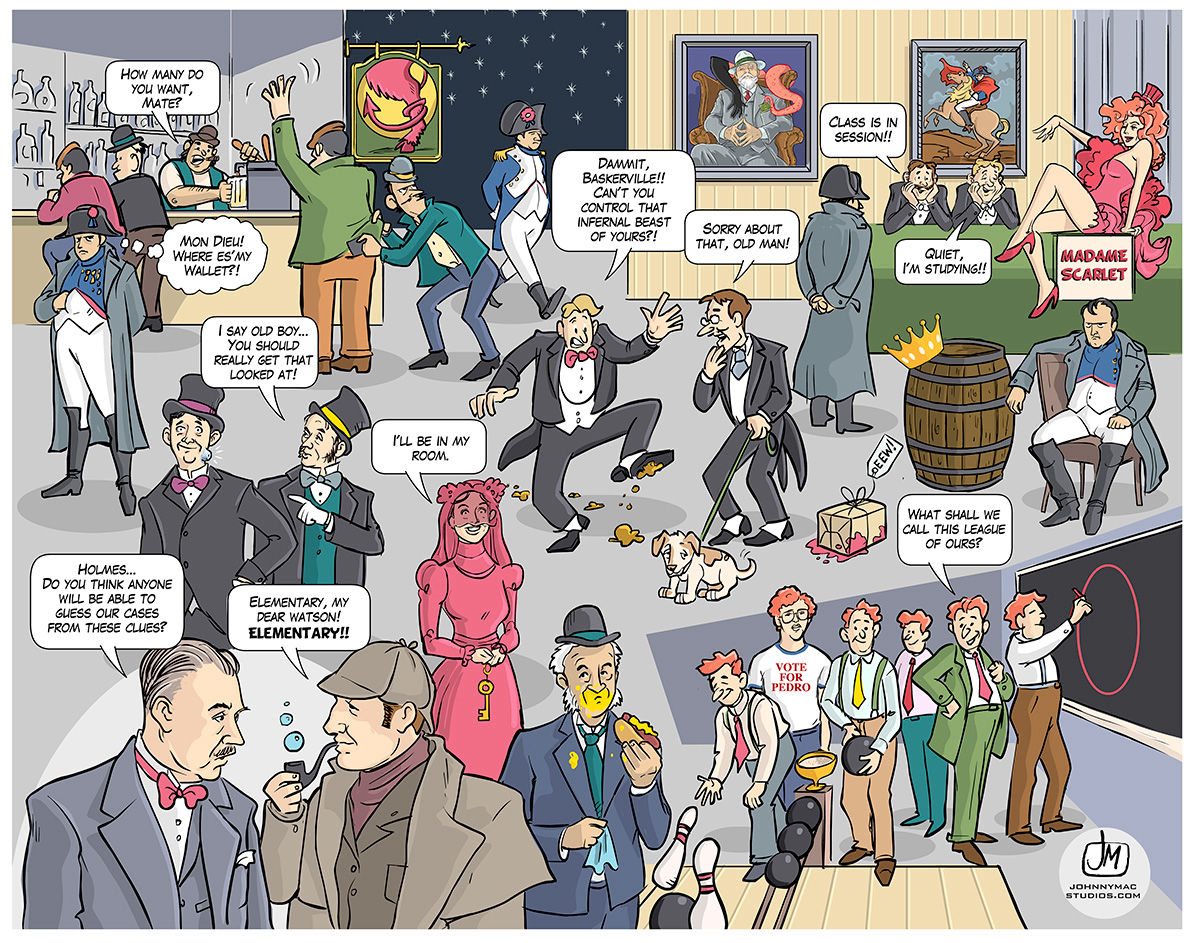 "Elementary, My Dear Watson!", gallery show