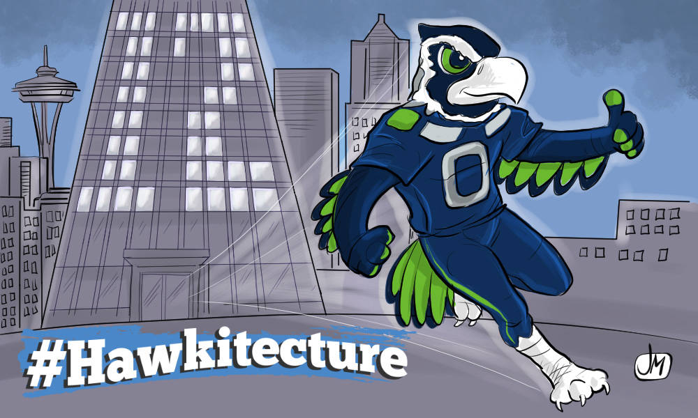 Seattle Seahawks cartoons