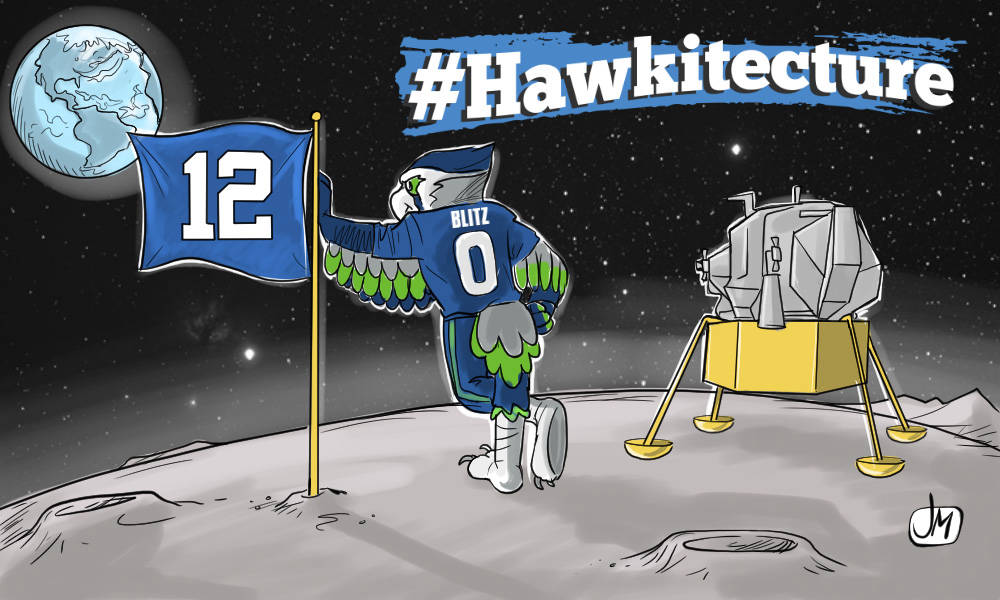Seattle Seahawks cartoons